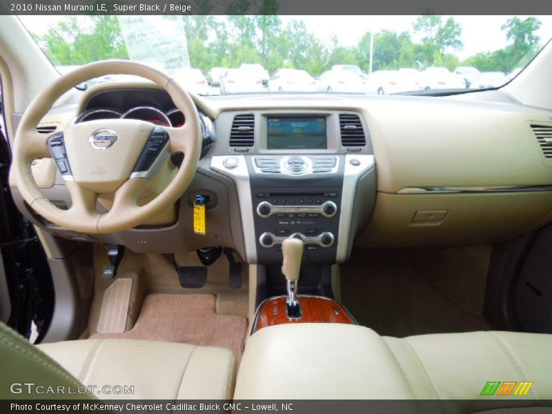 Super Black / Beige 2010 Nissan Murano LE