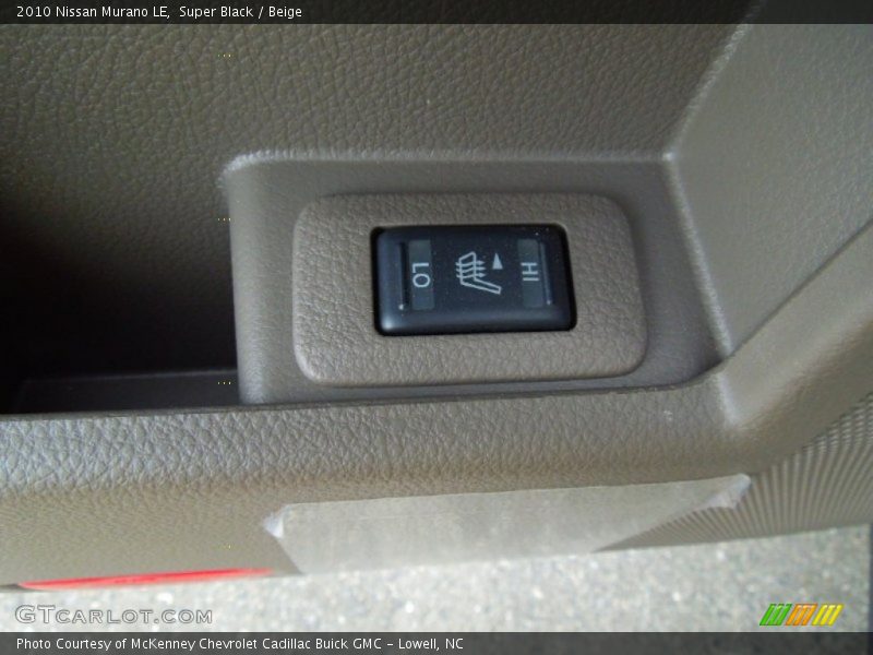 Super Black / Beige 2010 Nissan Murano LE