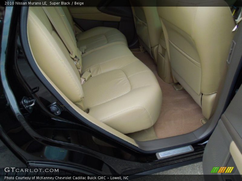 Super Black / Beige 2010 Nissan Murano LE