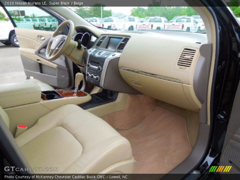 Super Black / Beige 2010 Nissan Murano LE