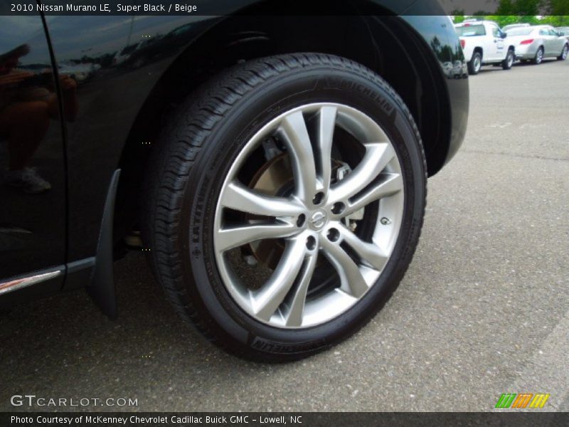 Super Black / Beige 2010 Nissan Murano LE