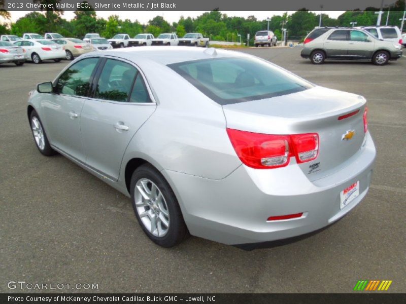 Silver Ice Metallic / Jet Black 2013 Chevrolet Malibu ECO