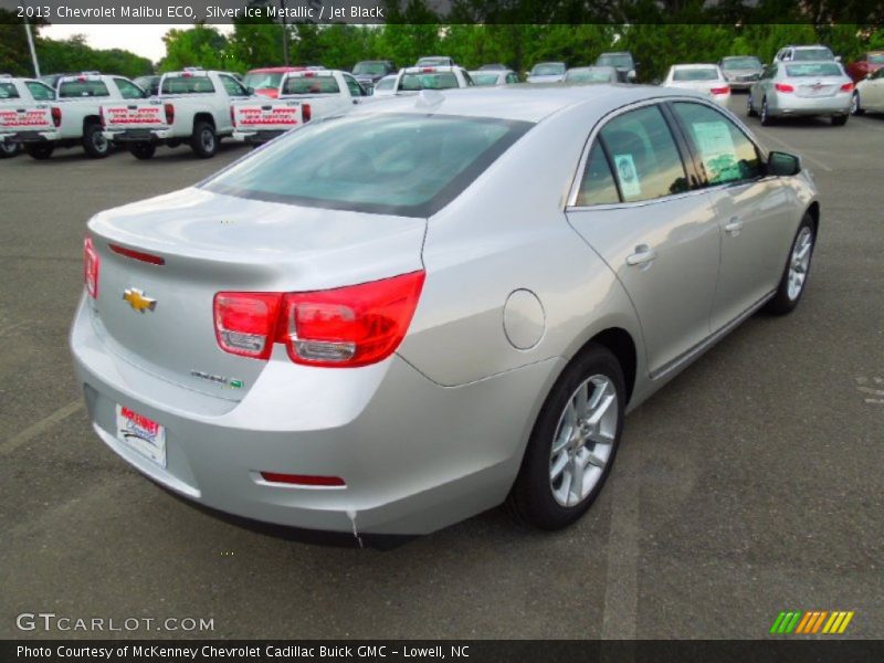 Silver Ice Metallic / Jet Black 2013 Chevrolet Malibu ECO