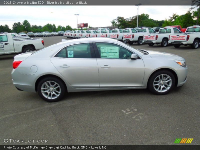 Silver Ice Metallic / Jet Black 2013 Chevrolet Malibu ECO