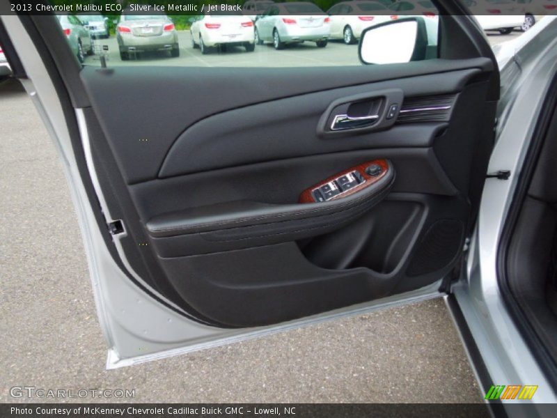 Silver Ice Metallic / Jet Black 2013 Chevrolet Malibu ECO