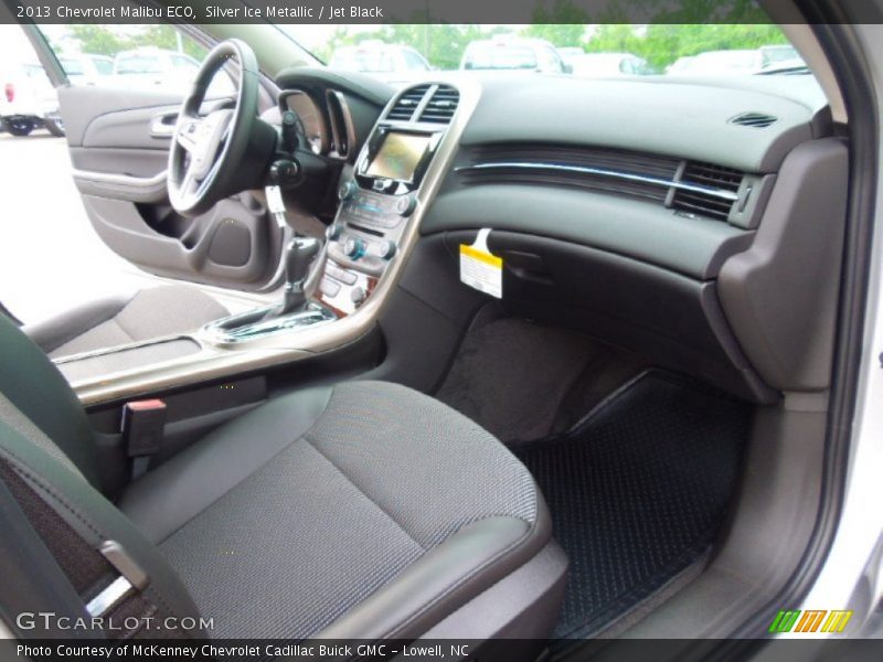 Silver Ice Metallic / Jet Black 2013 Chevrolet Malibu ECO