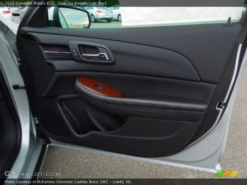 Silver Ice Metallic / Jet Black 2013 Chevrolet Malibu ECO