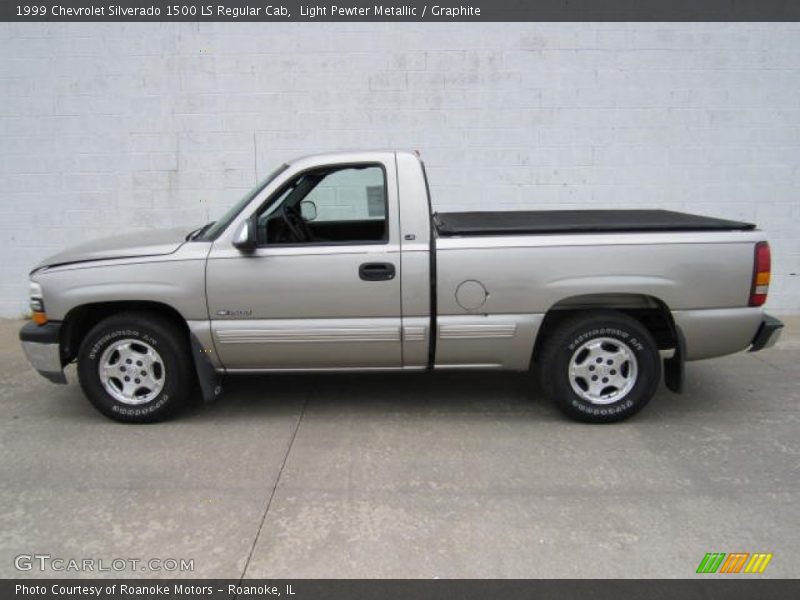 Light Pewter Metallic / Graphite 1999 Chevrolet Silverado 1500 LS Regular Cab