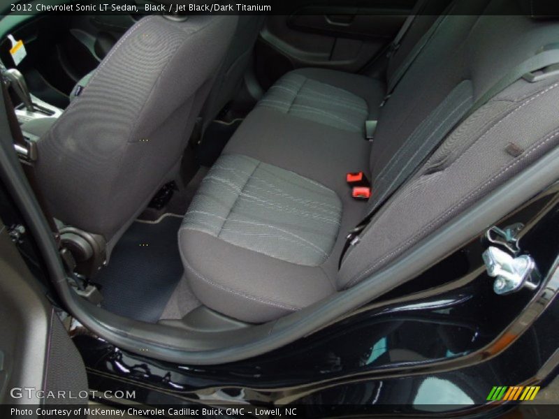 Black / Jet Black/Dark Titanium 2012 Chevrolet Sonic LT Sedan