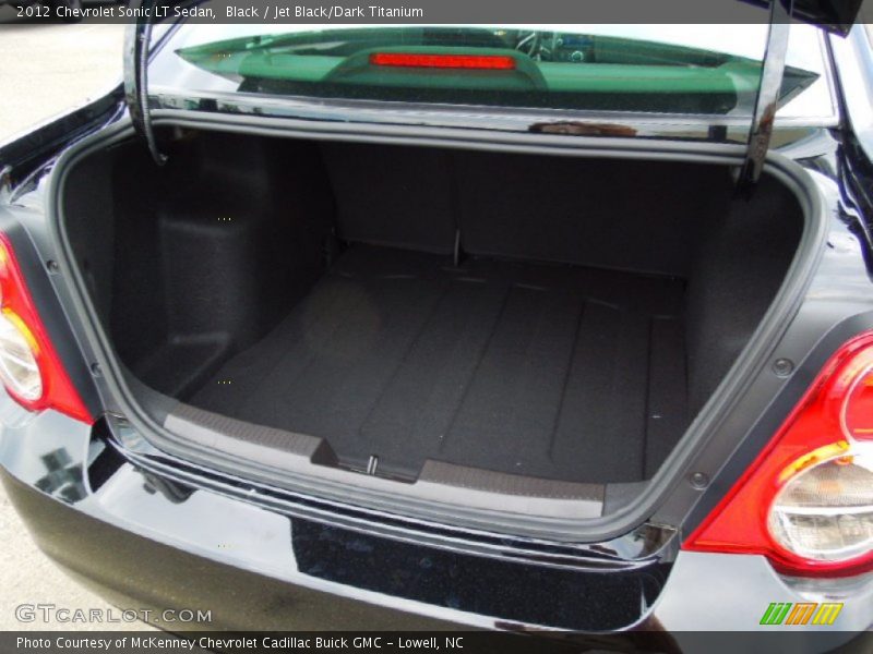 Black / Jet Black/Dark Titanium 2012 Chevrolet Sonic LT Sedan