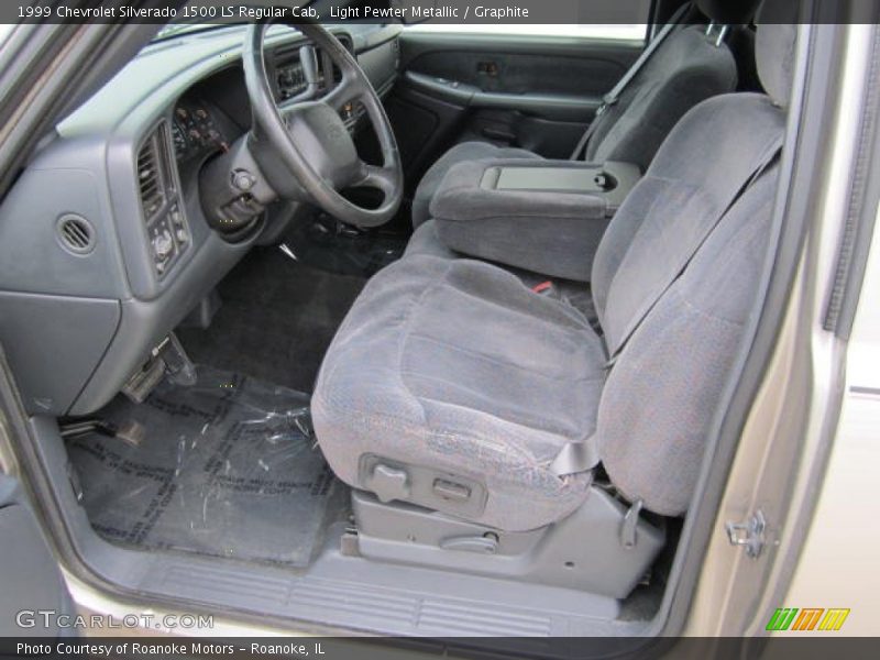 Light Pewter Metallic / Graphite 1999 Chevrolet Silverado 1500 LS Regular Cab