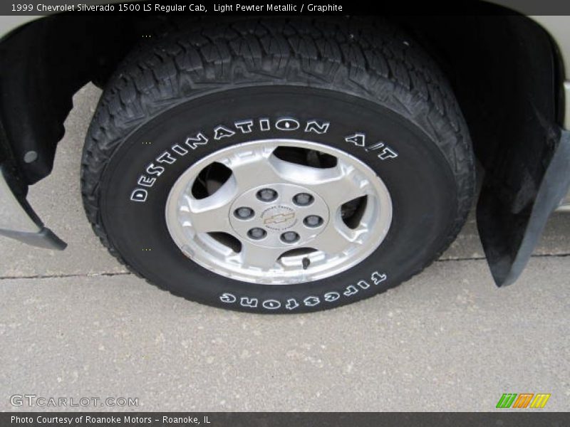 Light Pewter Metallic / Graphite 1999 Chevrolet Silverado 1500 LS Regular Cab