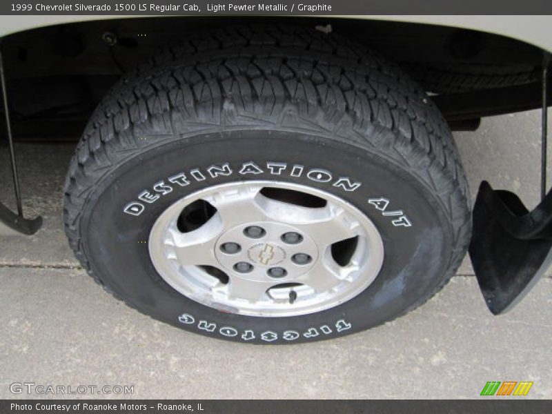 Light Pewter Metallic / Graphite 1999 Chevrolet Silverado 1500 LS Regular Cab