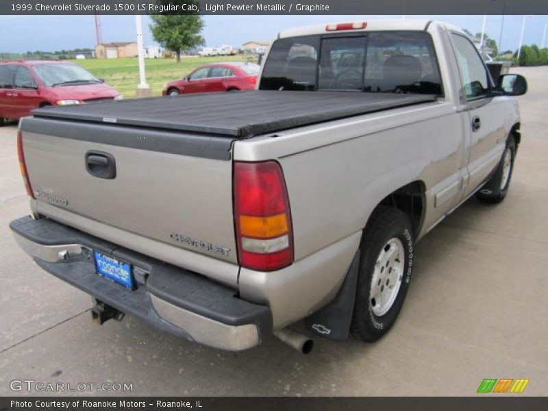 Light Pewter Metallic / Graphite 1999 Chevrolet Silverado 1500 LS Regular Cab