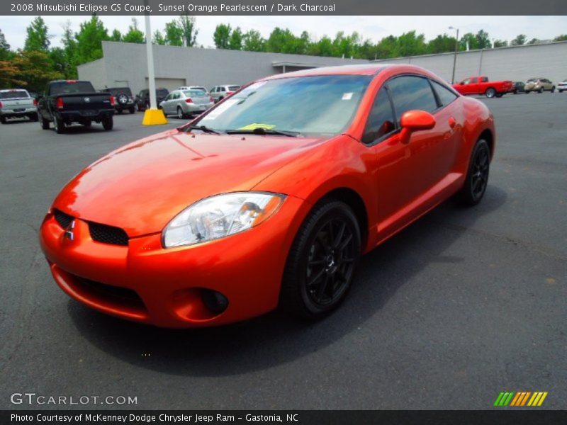 Front 3/4 View of 2008 Eclipse GS Coupe