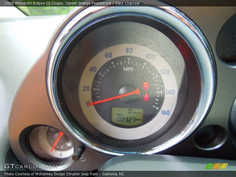 Sunset Orange Pearlescent / Dark Charcoal 2008 Mitsubishi Eclipse GS Coupe