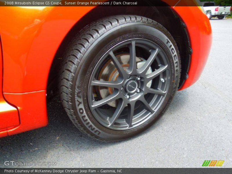 Sunset Orange Pearlescent / Dark Charcoal 2008 Mitsubishi Eclipse GS Coupe
