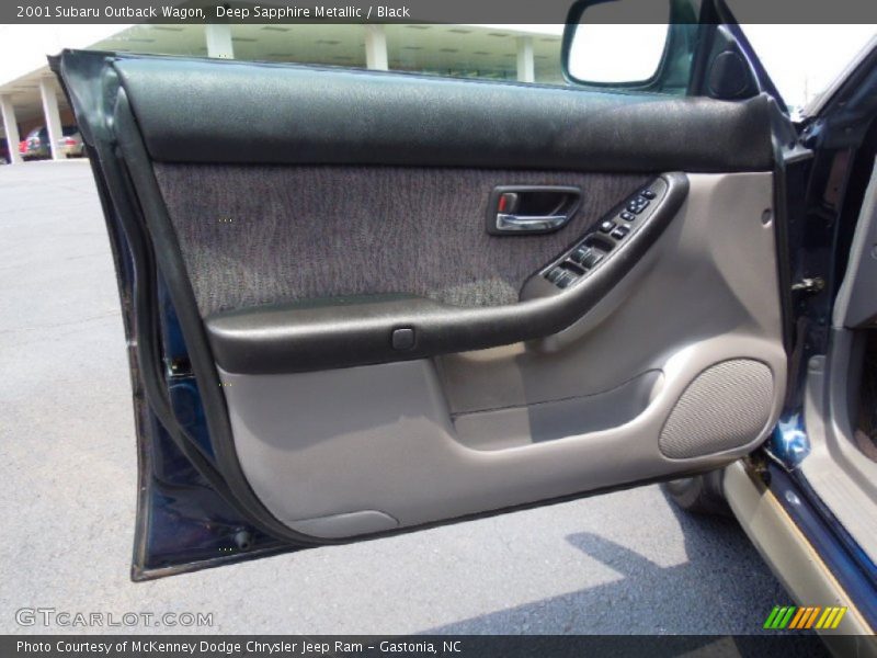 Deep Sapphire Metallic / Black 2001 Subaru Outback Wagon