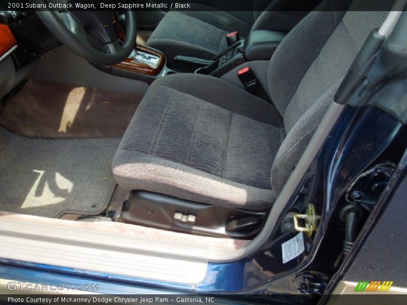 Deep Sapphire Metallic / Black 2001 Subaru Outback Wagon