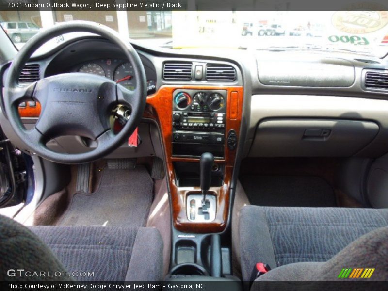 Deep Sapphire Metallic / Black 2001 Subaru Outback Wagon