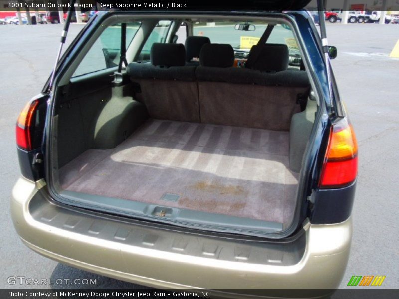 Deep Sapphire Metallic / Black 2001 Subaru Outback Wagon