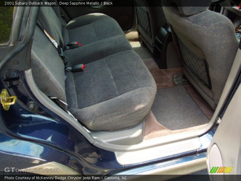 Deep Sapphire Metallic / Black 2001 Subaru Outback Wagon