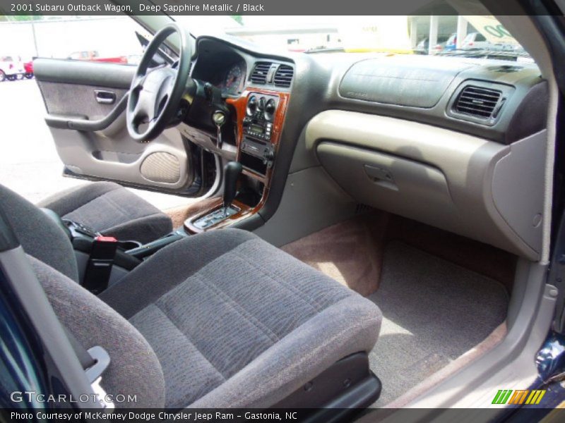 Deep Sapphire Metallic / Black 2001 Subaru Outback Wagon