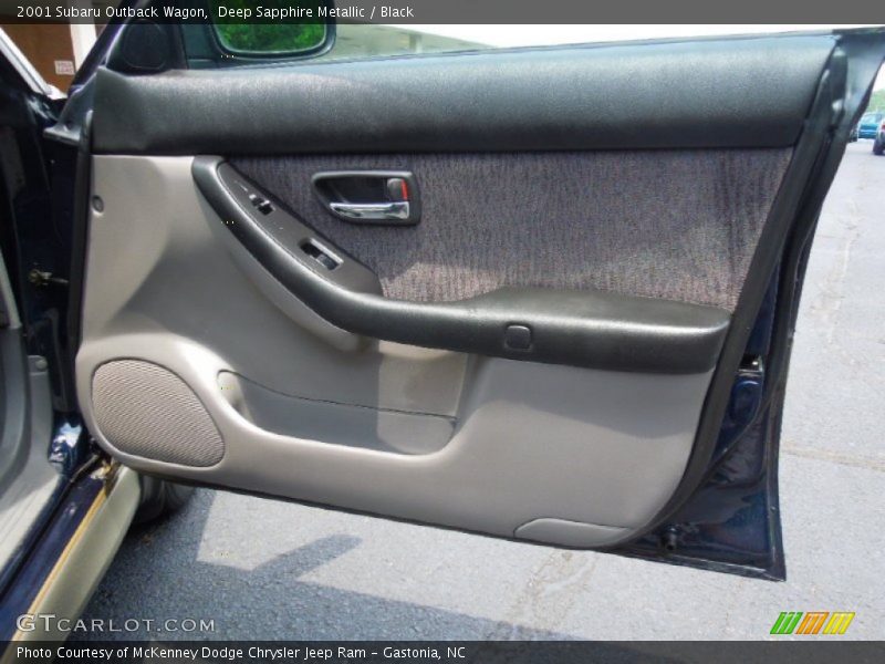 Deep Sapphire Metallic / Black 2001 Subaru Outback Wagon