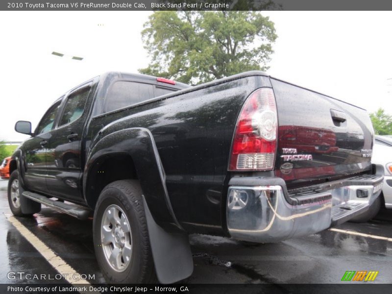 Black Sand Pearl / Graphite 2010 Toyota Tacoma V6 PreRunner Double Cab