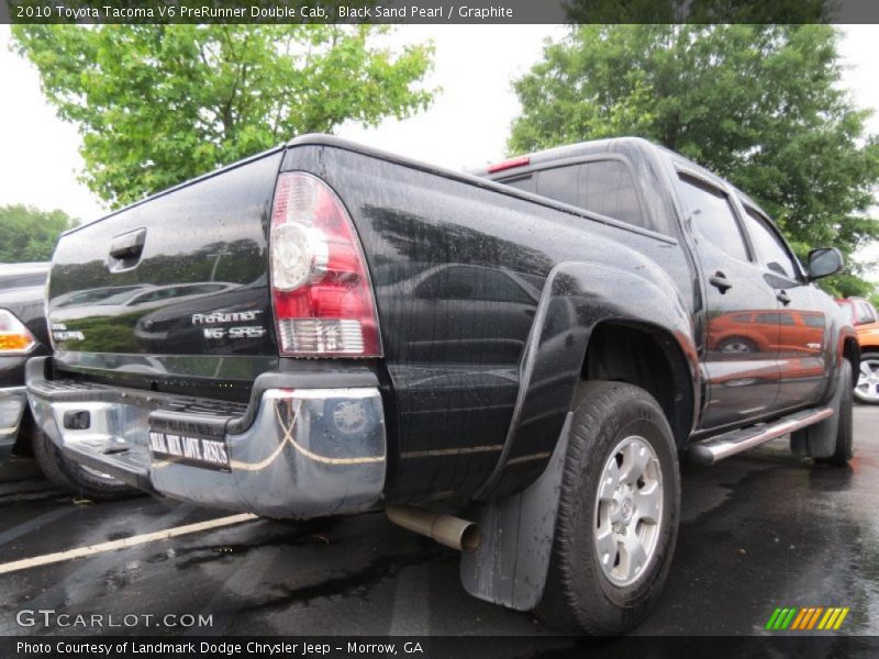 Black Sand Pearl / Graphite 2010 Toyota Tacoma V6 PreRunner Double Cab