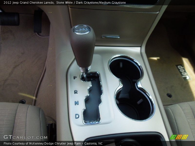 Stone White / Dark Graystone/Medium Graystone 2012 Jeep Grand Cherokee Laredo