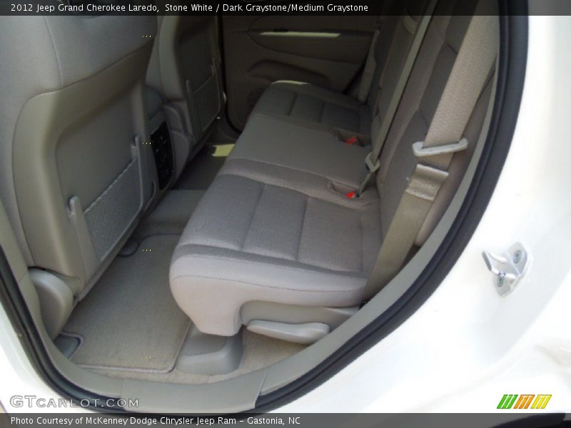 Stone White / Dark Graystone/Medium Graystone 2012 Jeep Grand Cherokee Laredo
