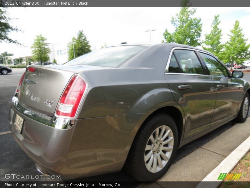 Tungsten Metallic / Black 2012 Chrysler 300