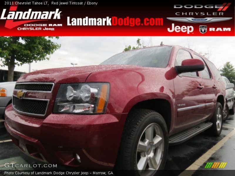 Red Jewel Tintcoat / Ebony 2011 Chevrolet Tahoe LT