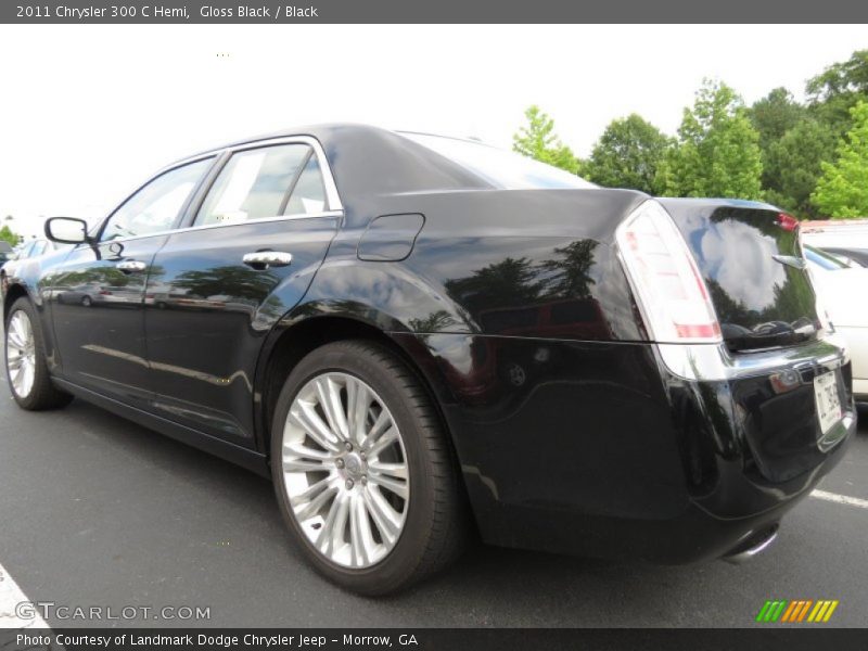 Gloss Black / Black 2011 Chrysler 300 C Hemi