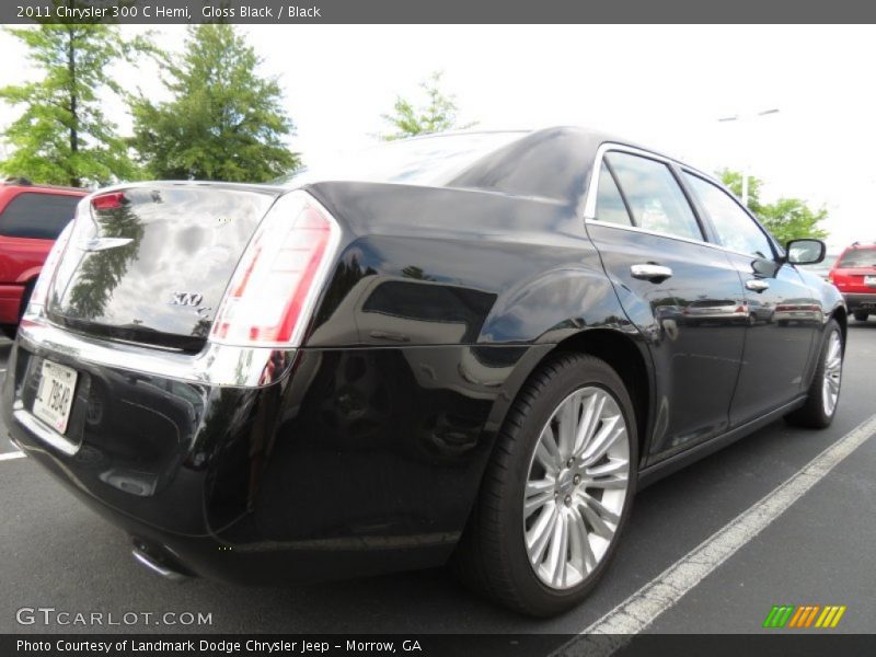 Gloss Black / Black 2011 Chrysler 300 C Hemi