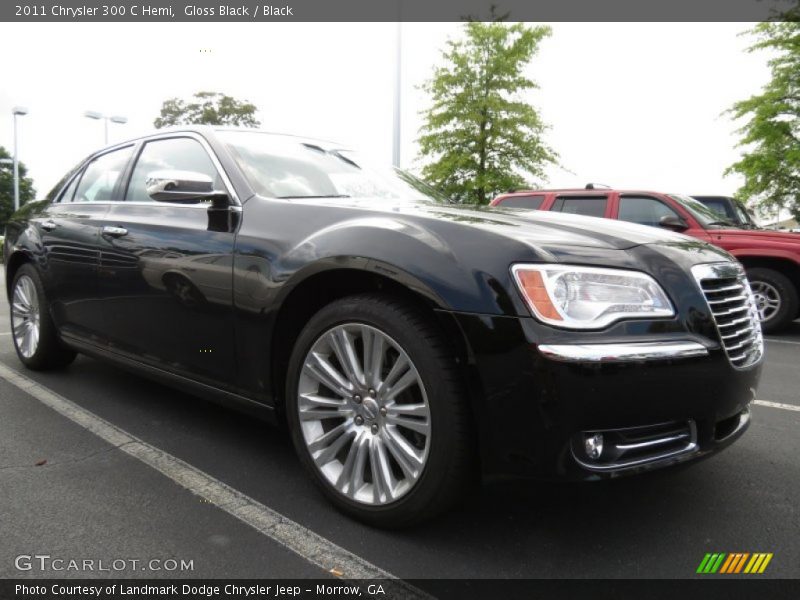 Gloss Black / Black 2011 Chrysler 300 C Hemi