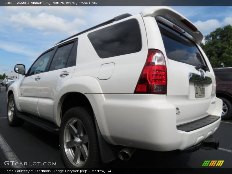 Natural White / Stone Gray 2008 Toyota 4Runner SR5