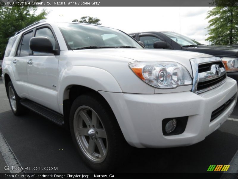 Natural White / Stone Gray 2008 Toyota 4Runner SR5