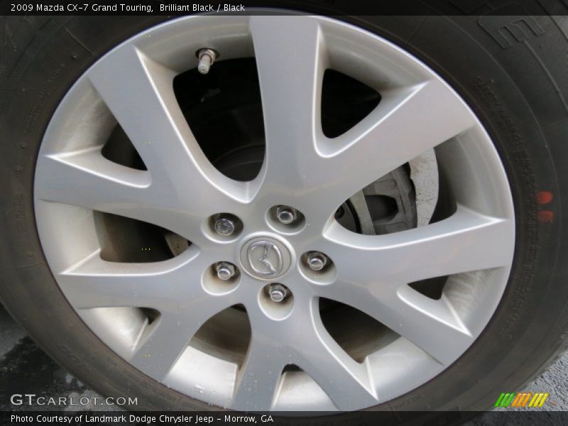 Brilliant Black / Black 2009 Mazda CX-7 Grand Touring