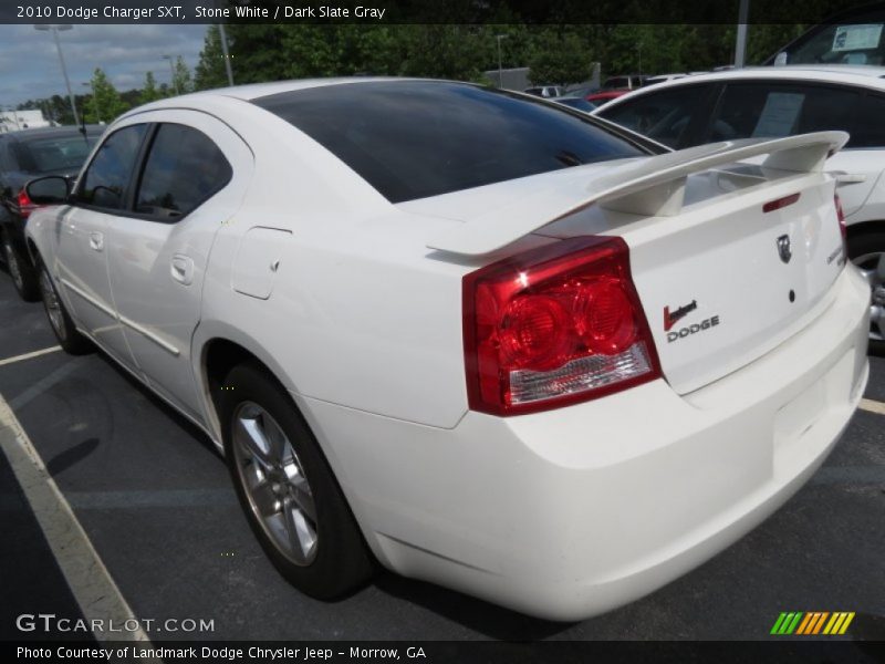 Stone White / Dark Slate Gray 2010 Dodge Charger SXT