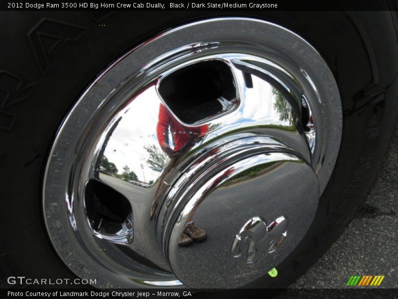 Black / Dark Slate/Medium Graystone 2012 Dodge Ram 3500 HD Big Horn Crew Cab Dually