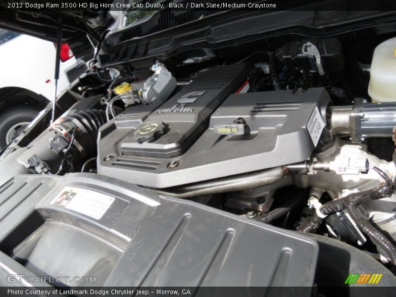 Black / Dark Slate/Medium Graystone 2012 Dodge Ram 3500 HD Big Horn Crew Cab Dually