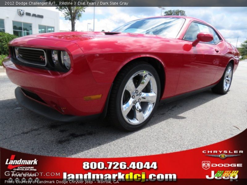 Redline 3 Coat Pearl / Dark Slate Gray 2012 Dodge Challenger R/T