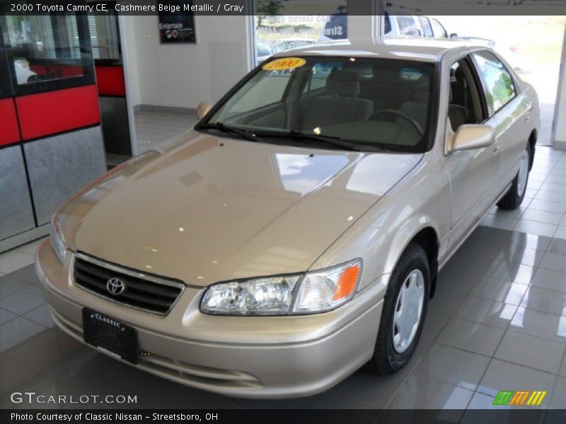 Cashmere Beige Metallic / Gray 2000 Toyota Camry CE