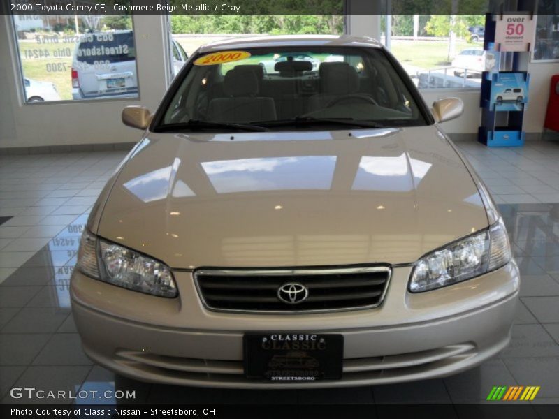 Cashmere Beige Metallic / Gray 2000 Toyota Camry CE