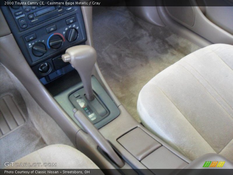 Cashmere Beige Metallic / Gray 2000 Toyota Camry CE