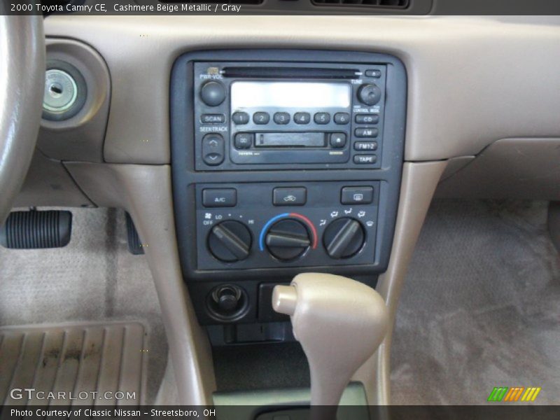 Cashmere Beige Metallic / Gray 2000 Toyota Camry CE
