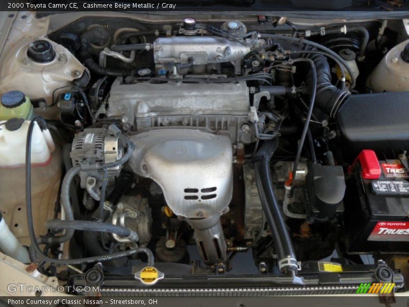 Cashmere Beige Metallic / Gray 2000 Toyota Camry CE