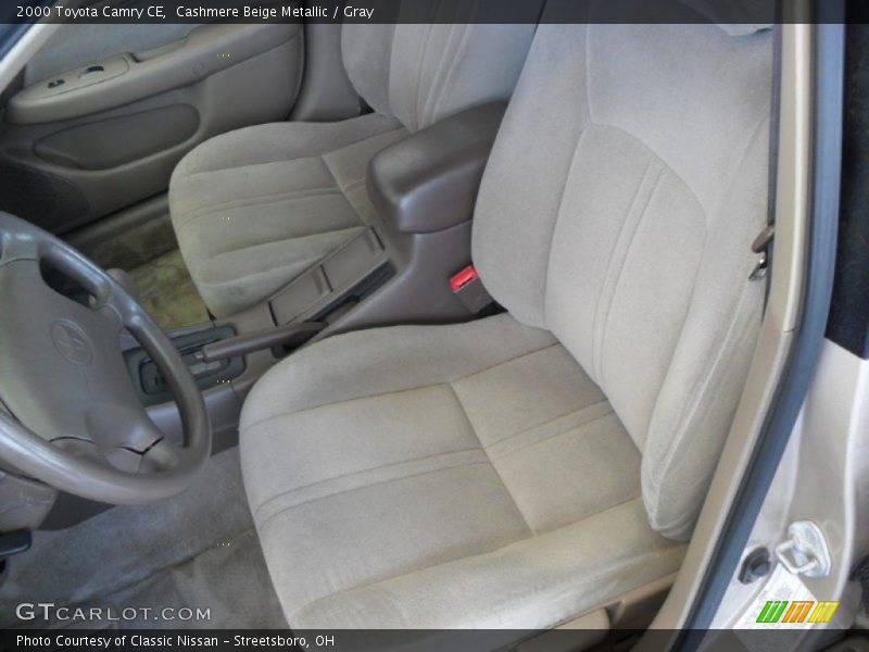 Cashmere Beige Metallic / Gray 2000 Toyota Camry CE